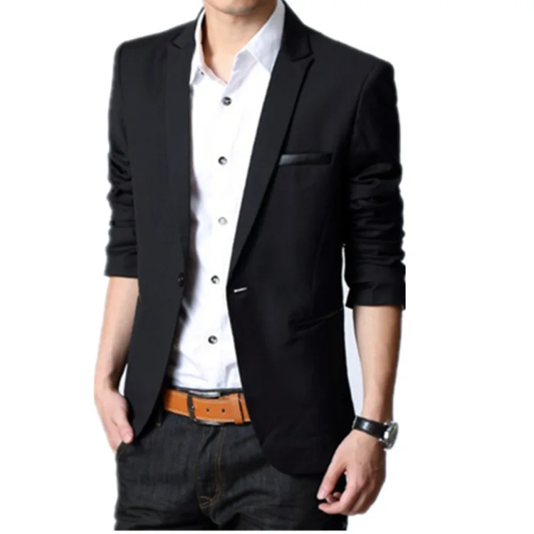 Negro Vestido De Chaqueta Para Los Hombres - Compra lotes