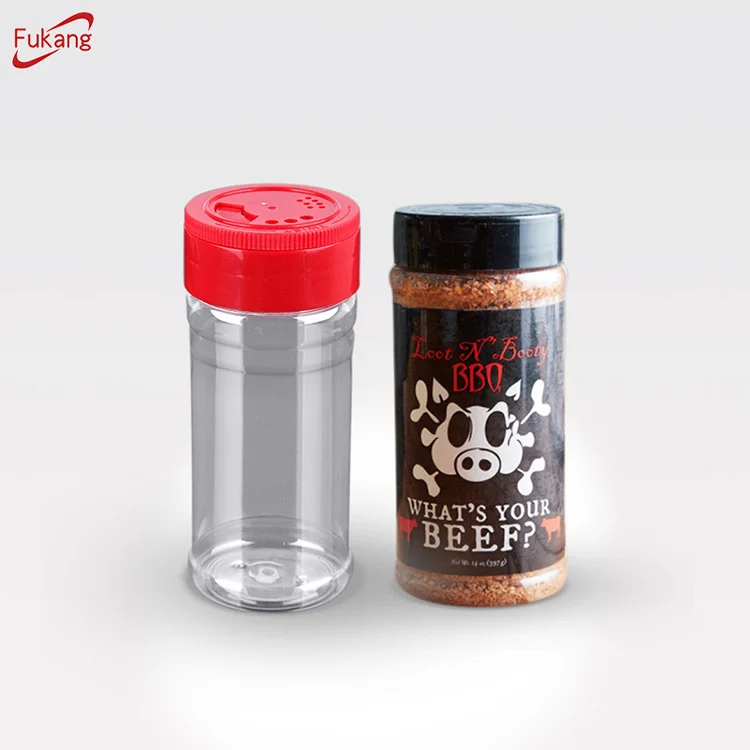 

250 ml/9 oz Plastic Shaker for Salt,Plastic Salt and Pepper Shaker Container