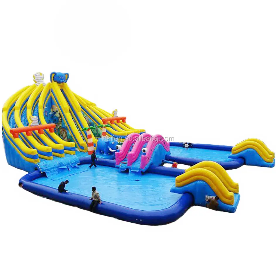 Cheap Commercial Outdoor Playground Inflatable Floating Water Park With