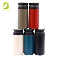 

350ml promotional polypropylene recyle custom stainless steel travel coffee mug with lid