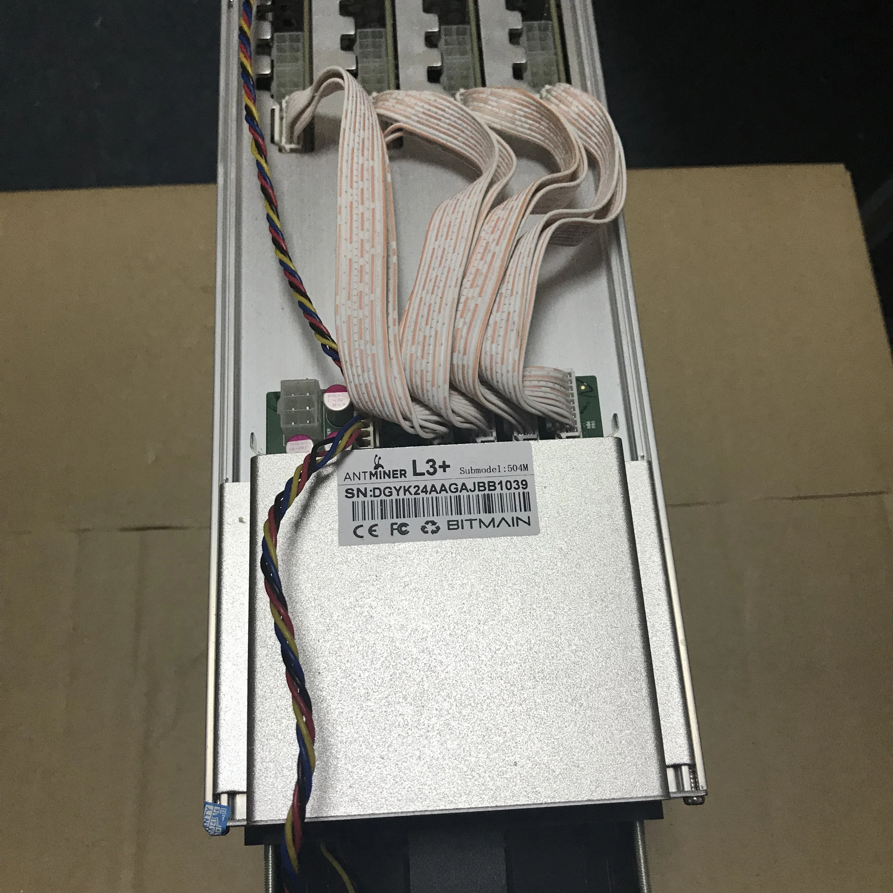 

Asic LTC miner Antminer L3+ 504MH/s scrypt with power Miners are more economical than the S9 Z9mini DR3 T9 A9 A4+