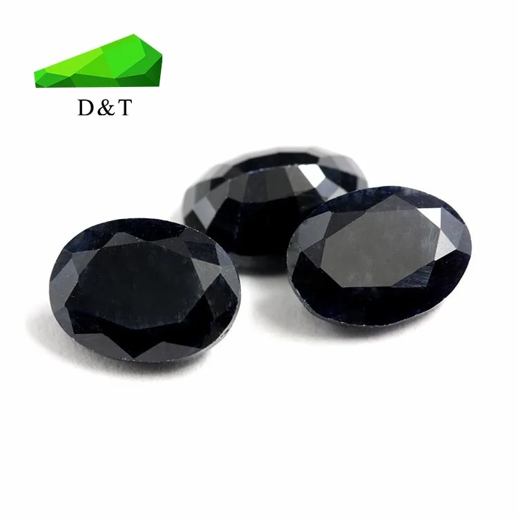 

jewelry gemstones natural black sapphire stone supplier factory price, White/red/green/yellow/black/purple/brown/blue/pink/apple green ect