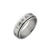 Christian Abstinence S Steel Philippians 4:13 I Can Do All Things Through Christ Who Strengthens Me Chastity Spinner Ring