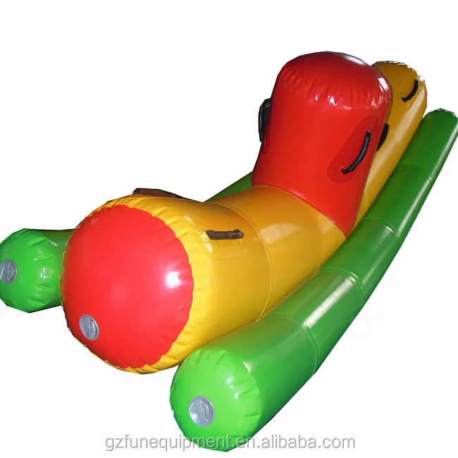 inflatable water seesaw