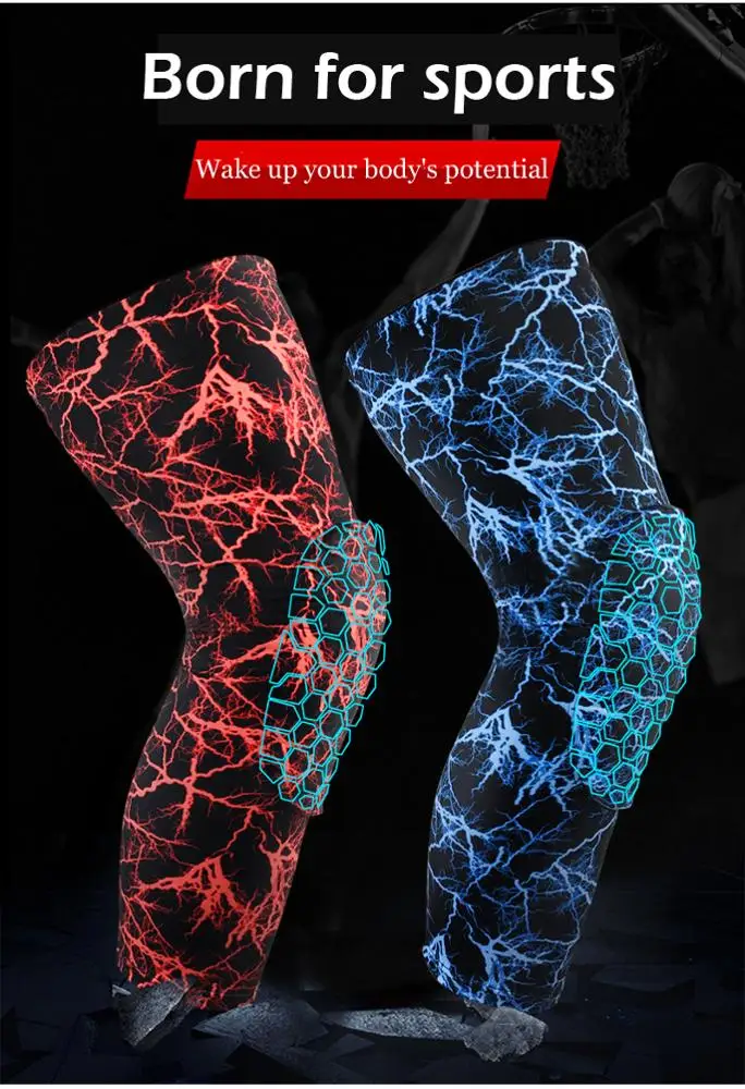 Custom Basketball Knee Pads Protector Sports Safety Knee Calf