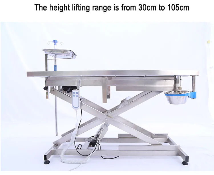 High quality Stainless Steel 304 pet veterinary dog operating table