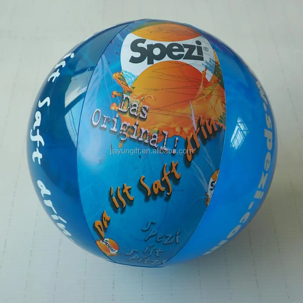 
inflatable ball by CMYK offset printing 