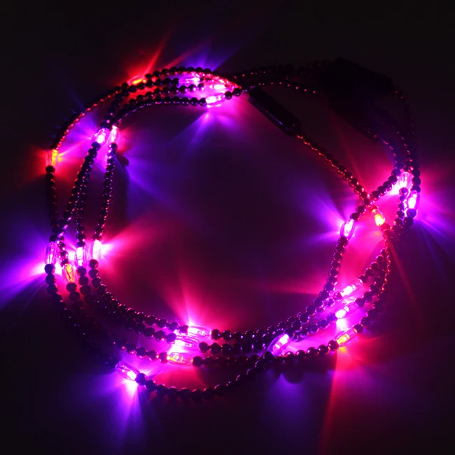 2023 Led Light Up Necklace Mardi Gras Beads - Buy Mardi Gras Beads ...