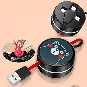 Retractable USB Mobile Phone Charging Cable