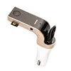 Wireless car fm transmitter G7 with line out function and usd port car mobile charger