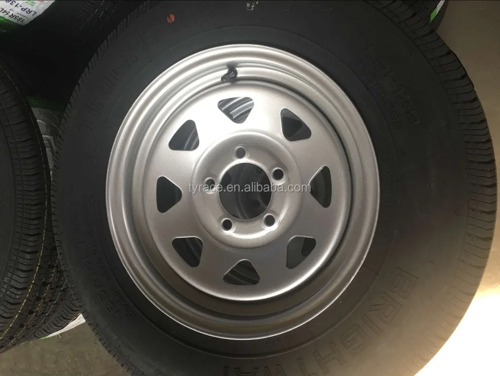 
boat trailer tires ST235/80R16 trailer rims 16X6 