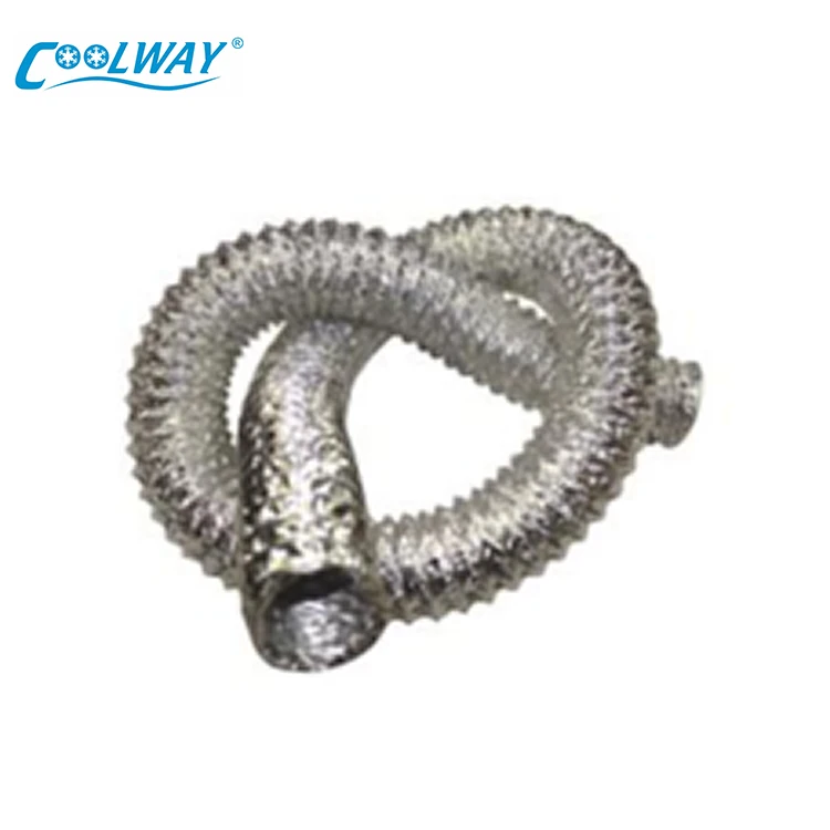 High Quality 1-10 Meter Aluminum Flexible Duct Pvc Aluminum Foil Hose for Central Air Conditioning Ventilation System