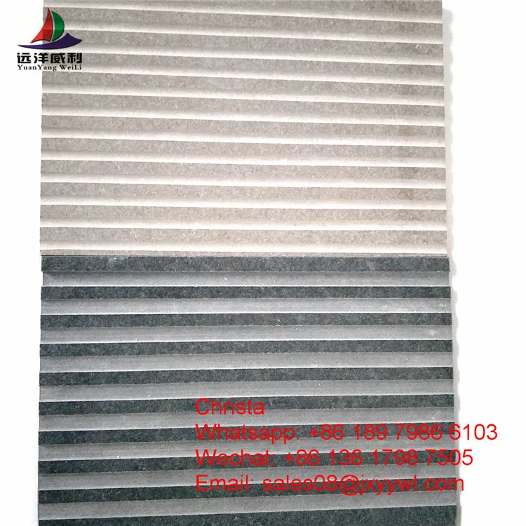 
similar Equitone Lines 3D shaped fiber cement facade 