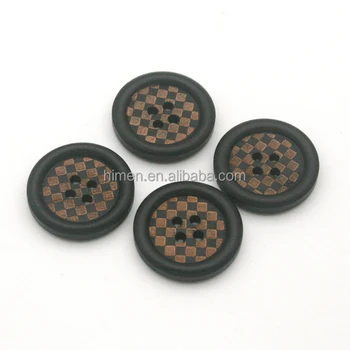 black sewing buttons