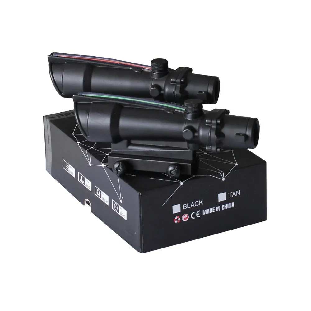 SPINA Tactical Rifle Scope QD 1X-4X optical sight Adjustable Dual Role Sight