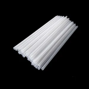 Image of 200*6mm FDA LFGB Food Safety Eco Friendly Biodegradable Degradable Decomposable Compostable Disposable PLA Straws