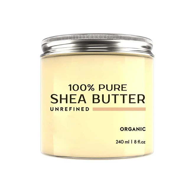

OEM Natural Organic Unrefined Raw African Bulk Shea Butter Lotion Cream For Body Care, Milk white