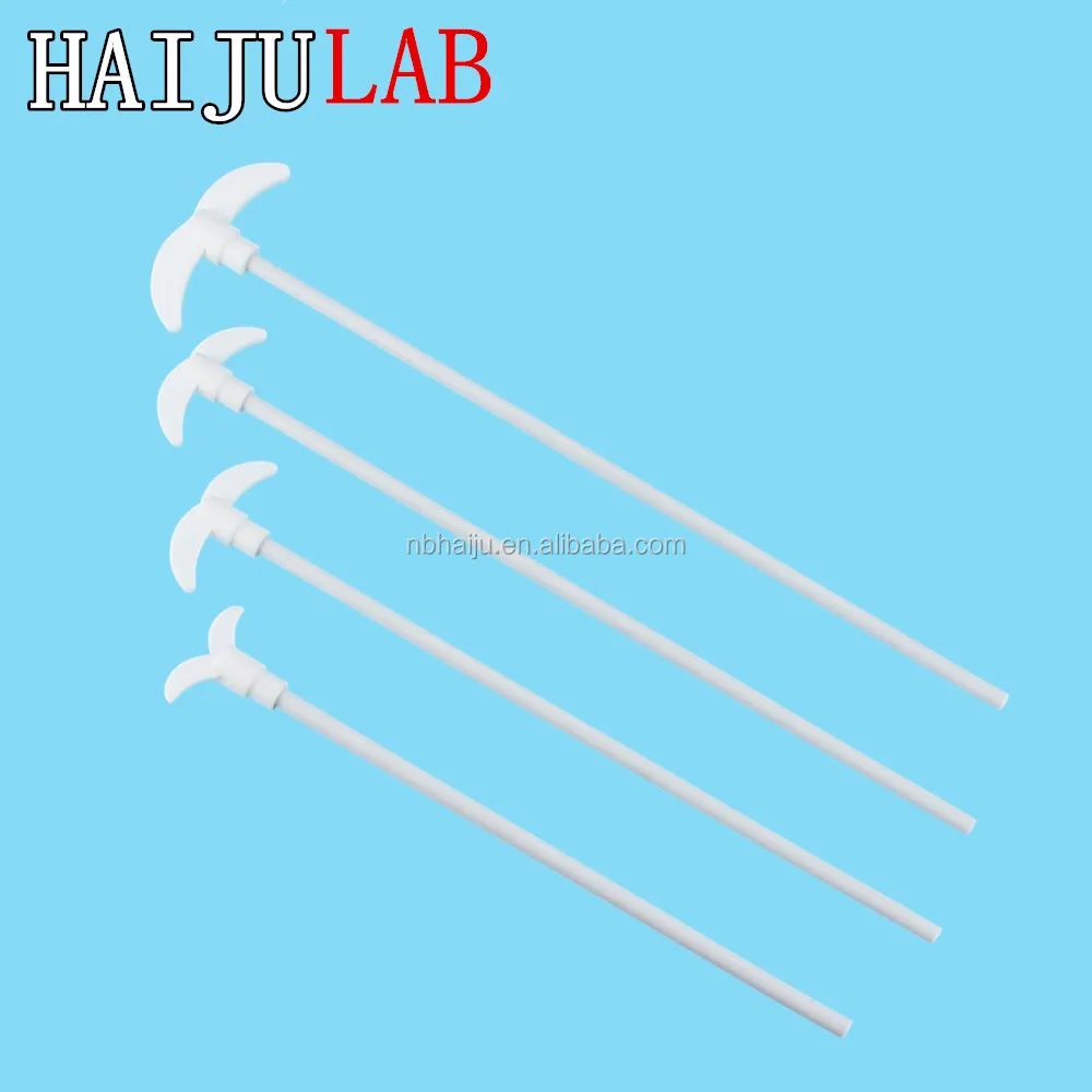 Haiju Laboratory Stirring Rod With 2 Blades Teflon Propeller