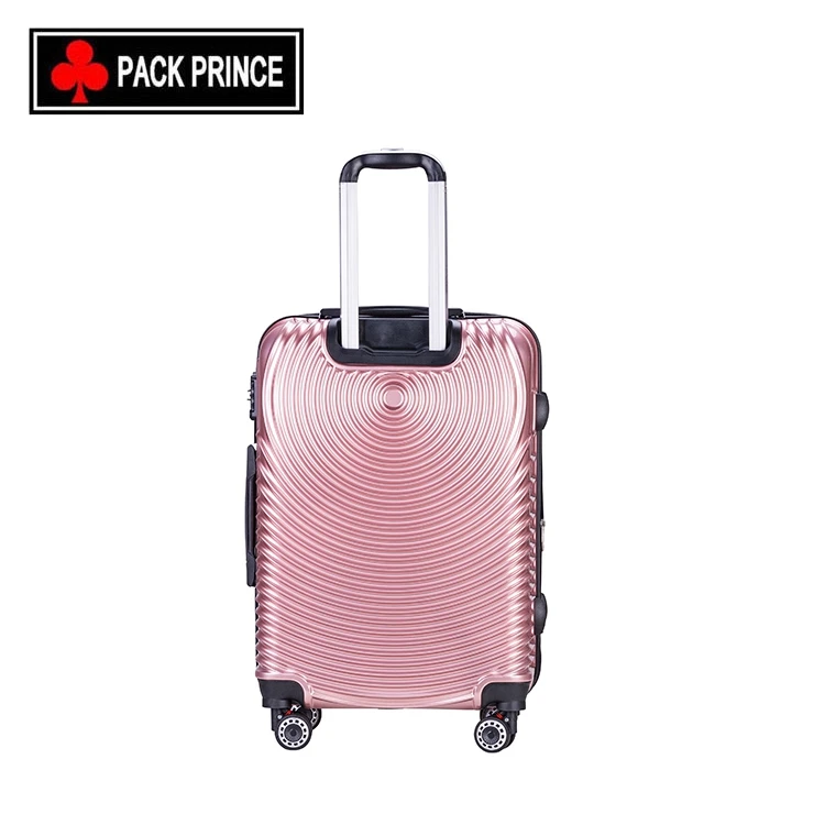 rose pink suitcase