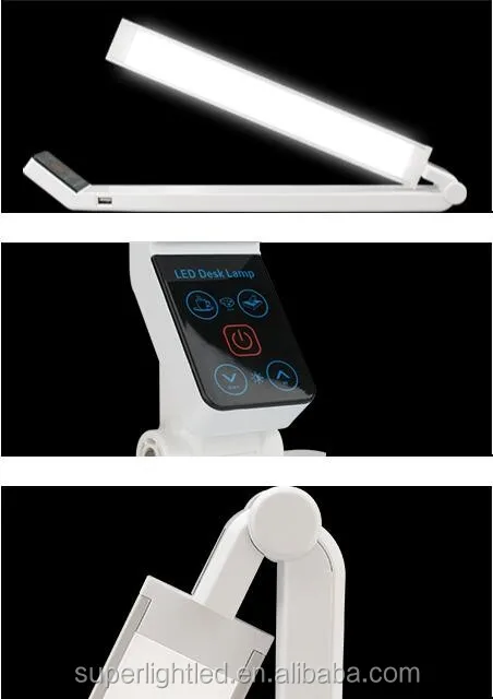 
eye protective led desk reading lights office lamp with USB Charging port 