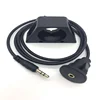 1 m 2 m, 3.5 mm auxiliary audio jack with bracket cable embedded installation of extended automobile, truck and motorcycle dashb
