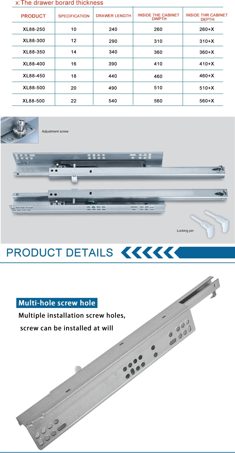 computer keyboard drawer slide
