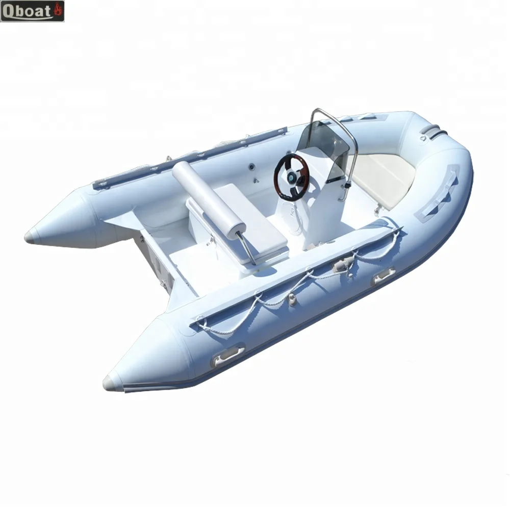 

5 person best quality Rigid hull fiberglass inflatable boat for sale, Optional