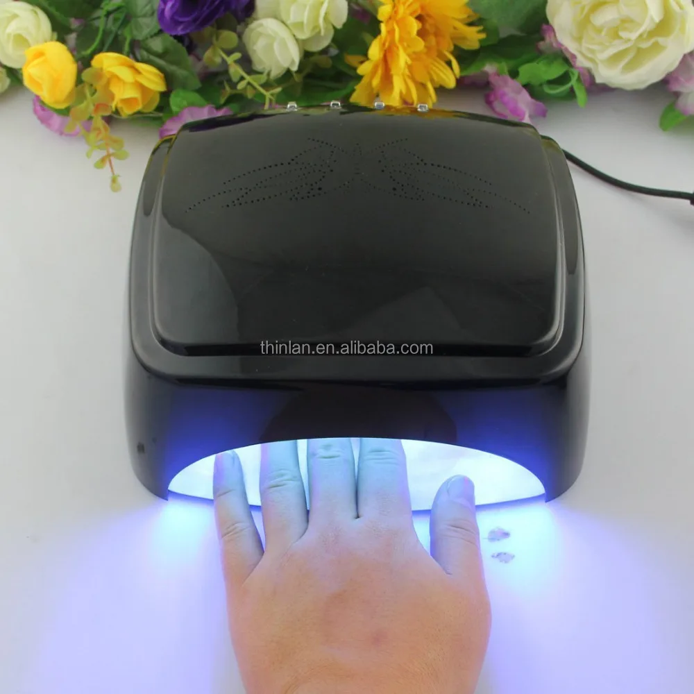 

Alibaba China Supplier ccfl nail led uv lamp 60W UV LED Nail Lamp 60 Watt led uv ccfl gel nail dryer 60w ccfl led butterfly lamp, Black/white