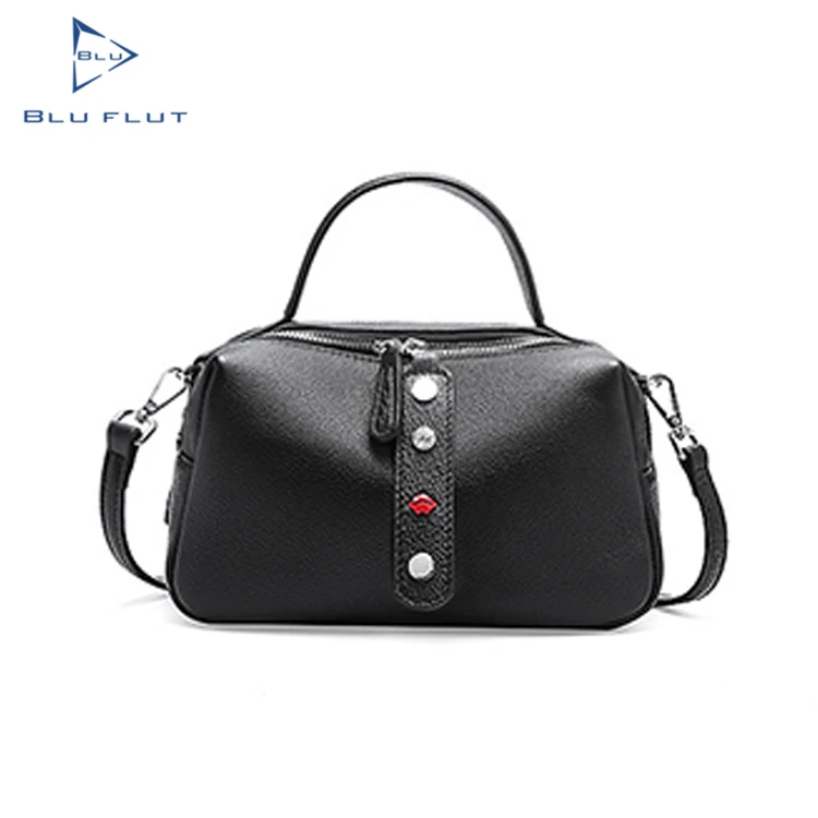 

Custom high quality women's genuine leather tote bag full grain leather ladies handbag, Red,black,gray,pink