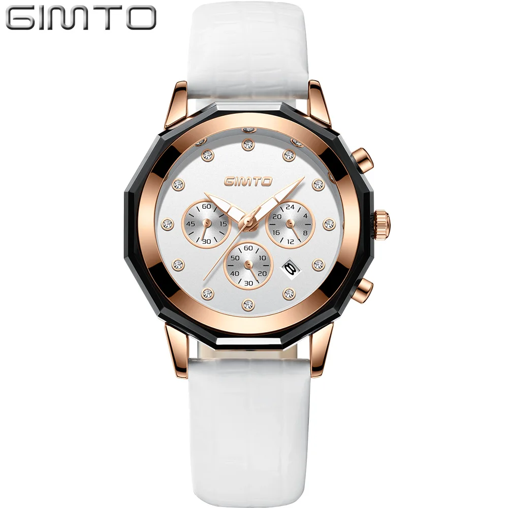 

GIMTO GM248 Women Quartz Watch Fashion Rhinestone Hand Watch for Girl, 3 color for you choose