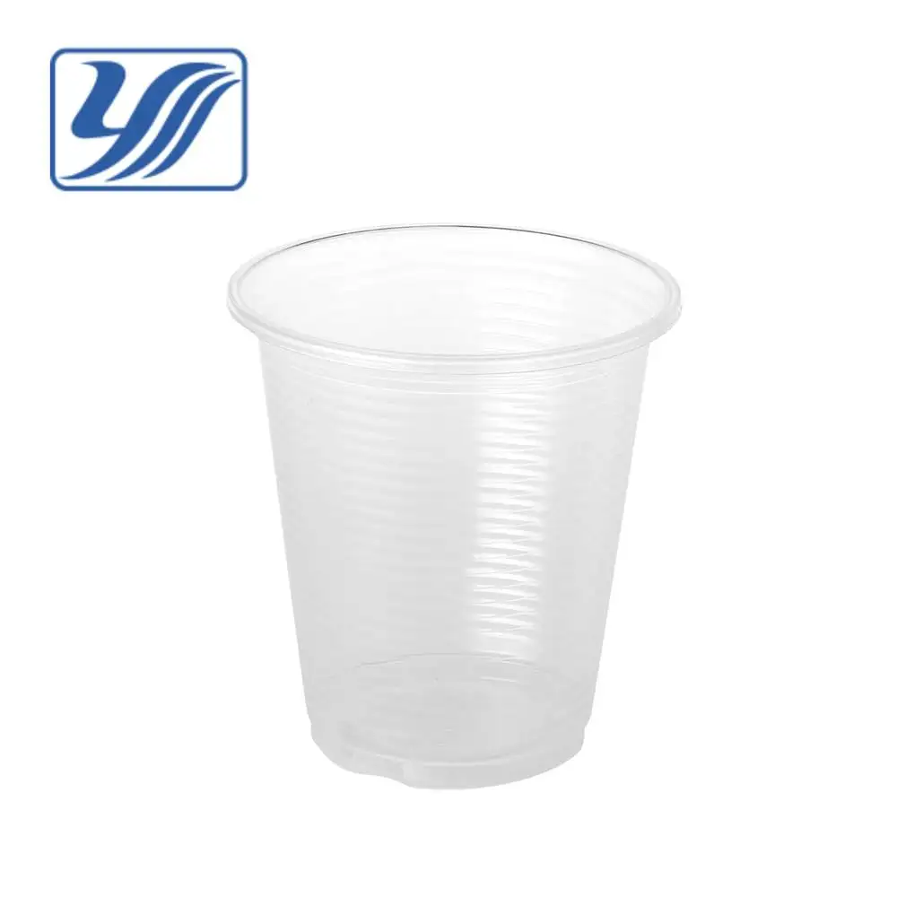 
6oz PP tumbler transparent disposable plastic cup 