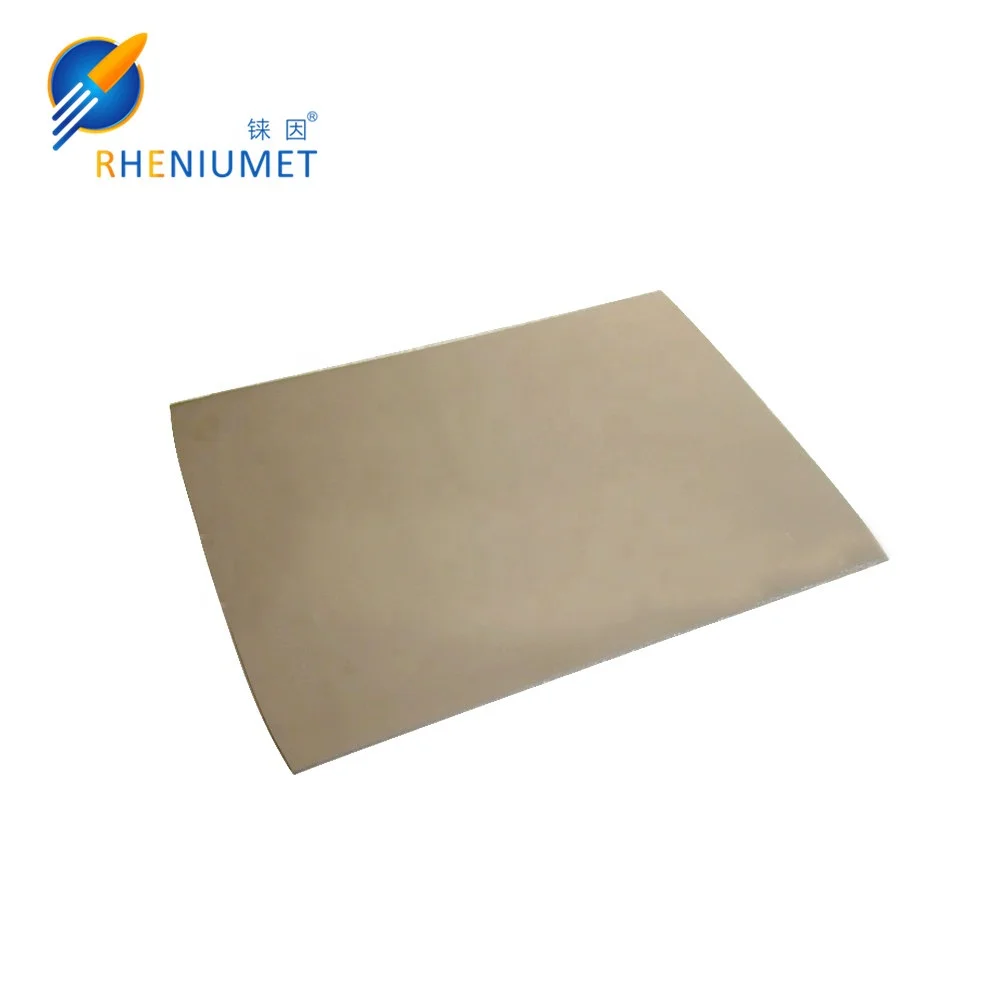 
Best price per kg High quality factory Rhenium plate/sheet/target for sale 