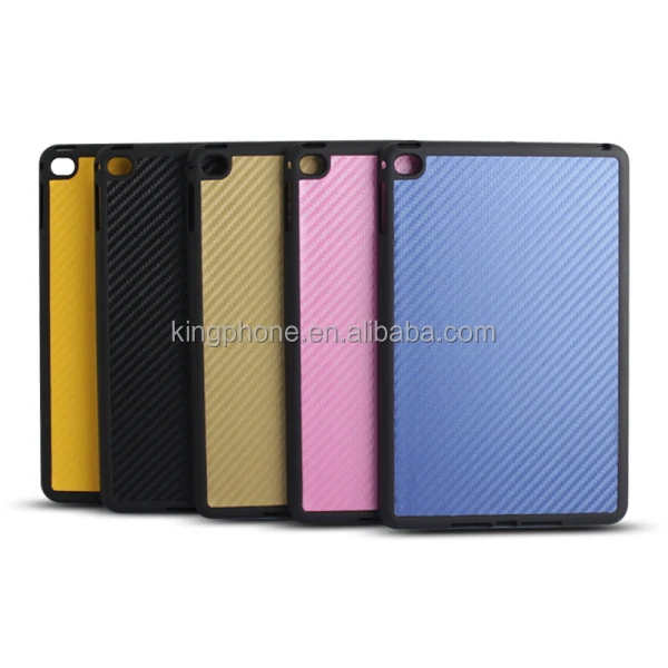 

Top Quality Carbon Fiber Protective Phone Case Mobile Phone Cases Cover For IPad Mini 4