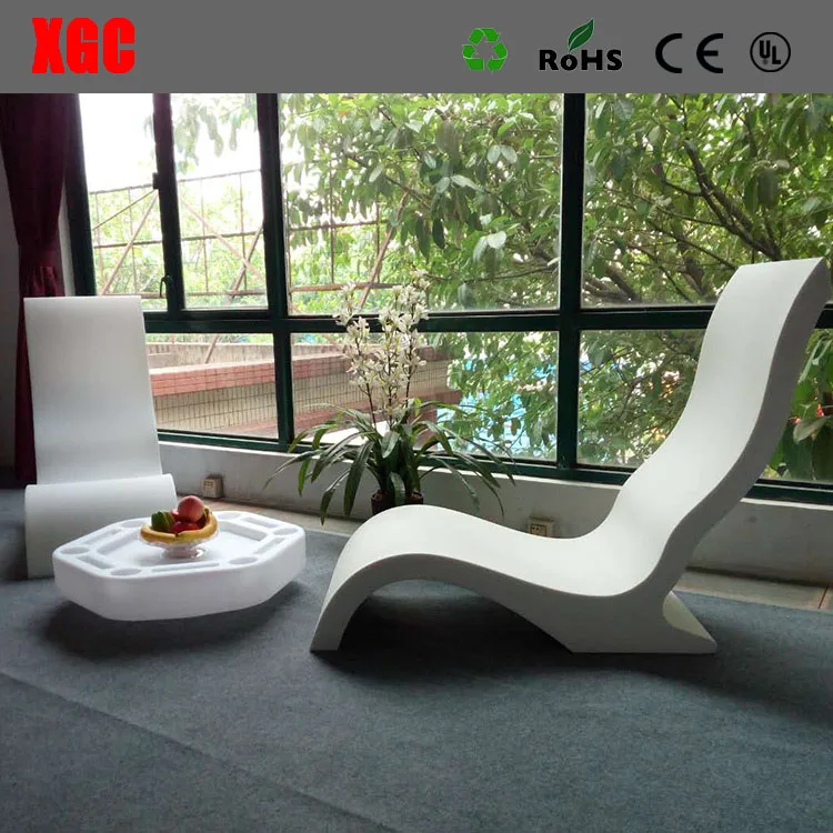 2018 Newest Plastic Inpool Loungers Shallow Pool Rest Chair Pe Made In