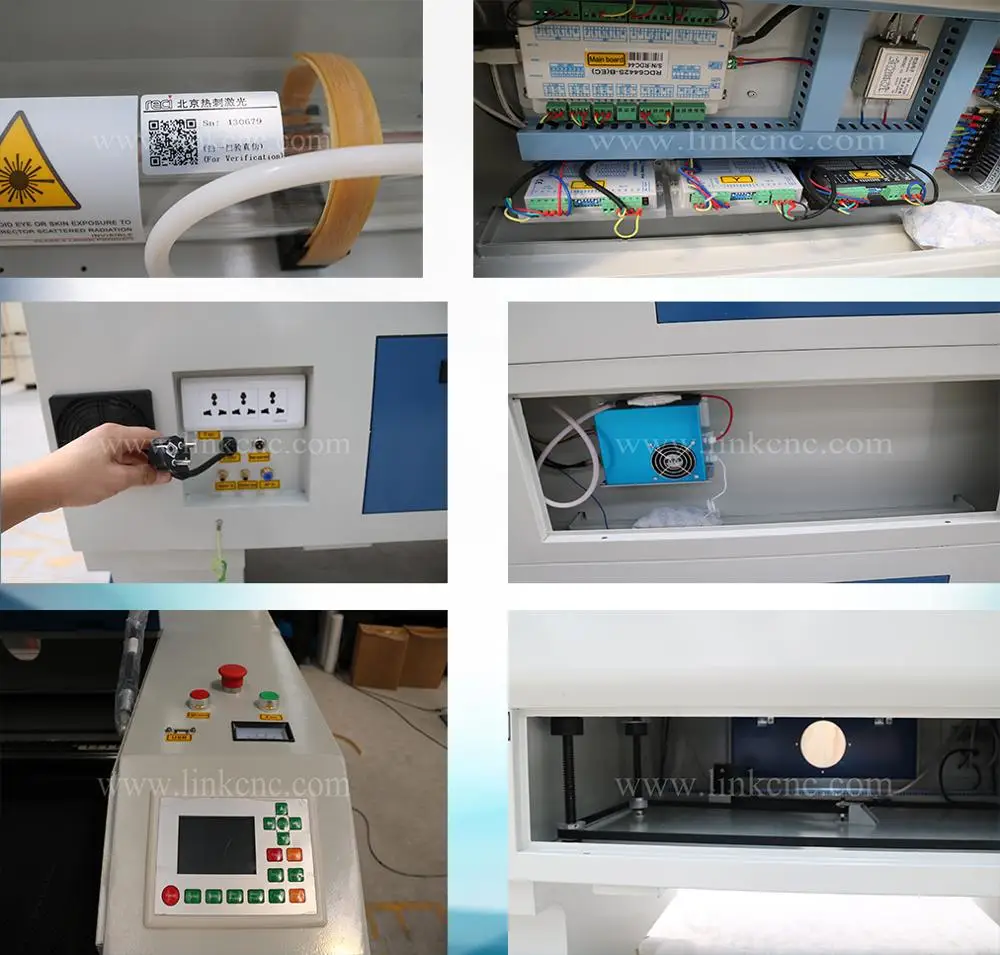 Laser machine for Textile Fabrics Hollowing&Cutting in LINK-9060-co2-60w