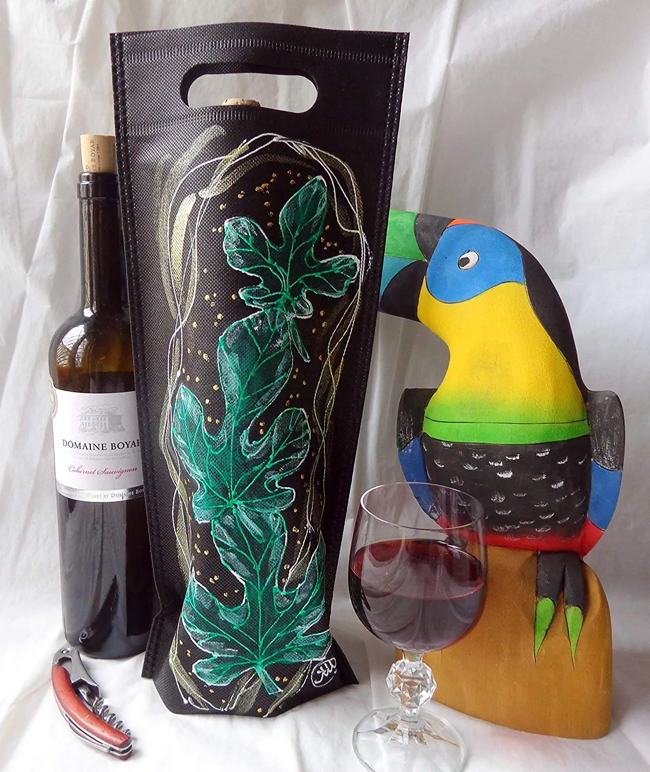 wine bottle gift bags wholesale