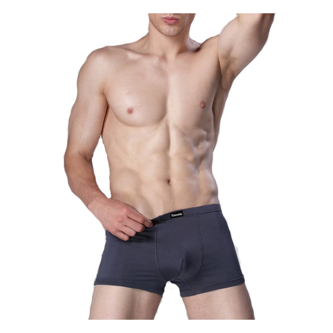 

100% Bamboo Products Man Underwear China Wholesale Boxer Shorts With Custom Logos