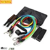 Hot Selling Resistance Tubes Band Set with Door Anchor Handles Ankle Straps Training Exercise Fitness Equipment