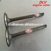Japanese diesel truck auto parts for DAIHATSU G11 inlet and outlet engine valves 13711-87702 13715-87702