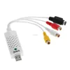 External USB 2.0 Video Audio VHS RCA to DVD Grabber Capture Card support for WIN and Apple IOS
