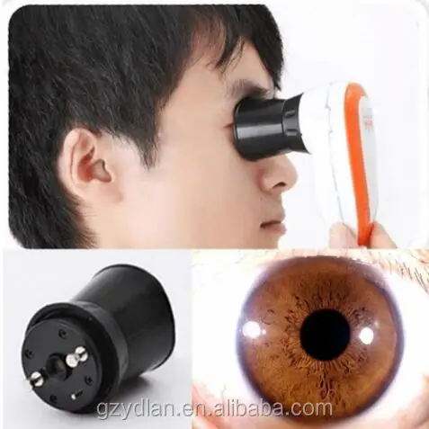 

NEW 5.0 MP USB Eye Iriscope analysis magnifier machine Iridology camera with Pedal, White&green