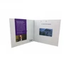 Super Clear At All Angles Paper Material Video Brochure Module With 5inch IPS Screen
