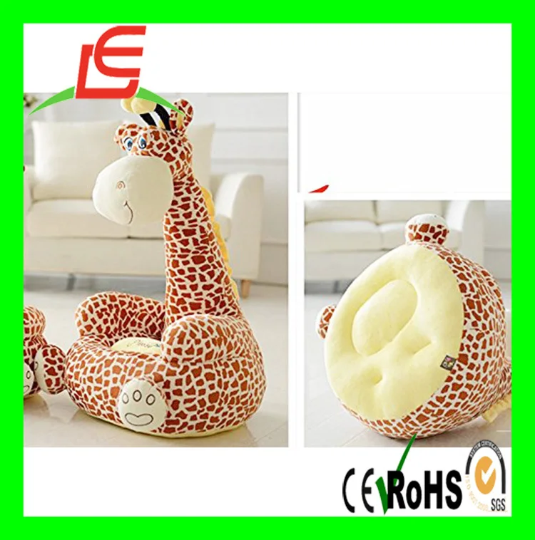 stuffed giraffe chair