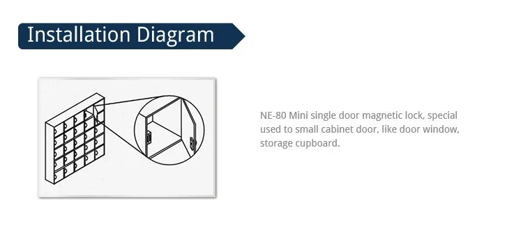 latch mini magnetic lock small magnetic lock
