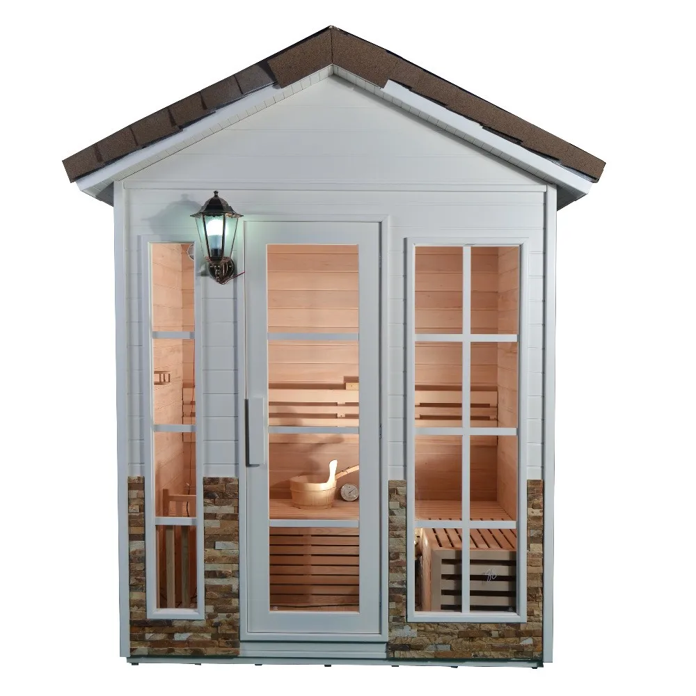 Finland Prefabricated Wooden House Outdoor Sauna Steam Room Buy