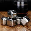 Factory supply high quality Ice Cubes for Whiskey Wine, great for bars and family, laser logo ice cube