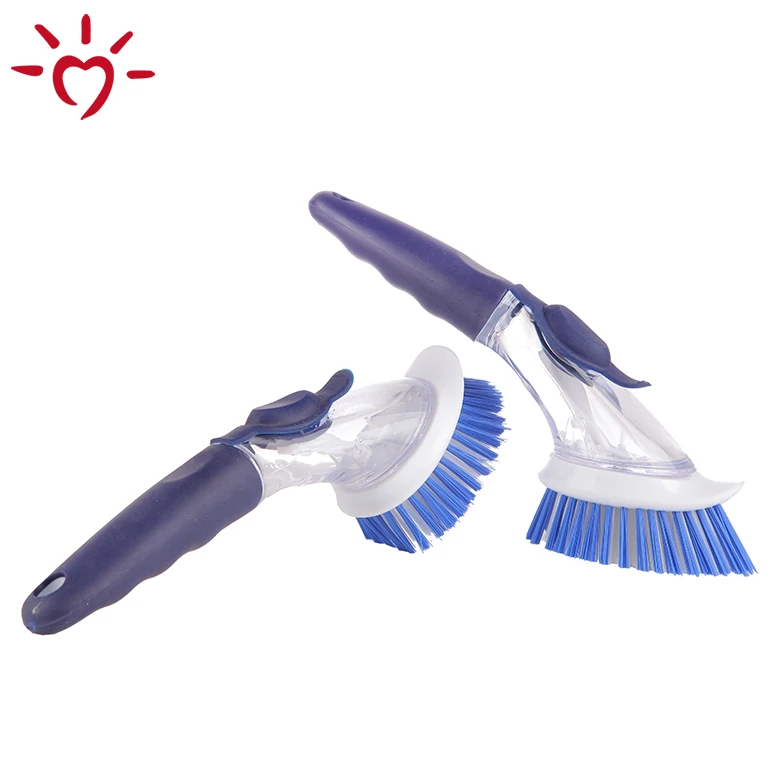 Kitchen scrubber long handle cleaning dish washing brushes