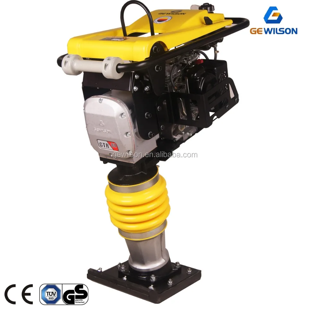 Road Tamper Rammer Machine Vibratoion Gasoline Tamping Rammer Products