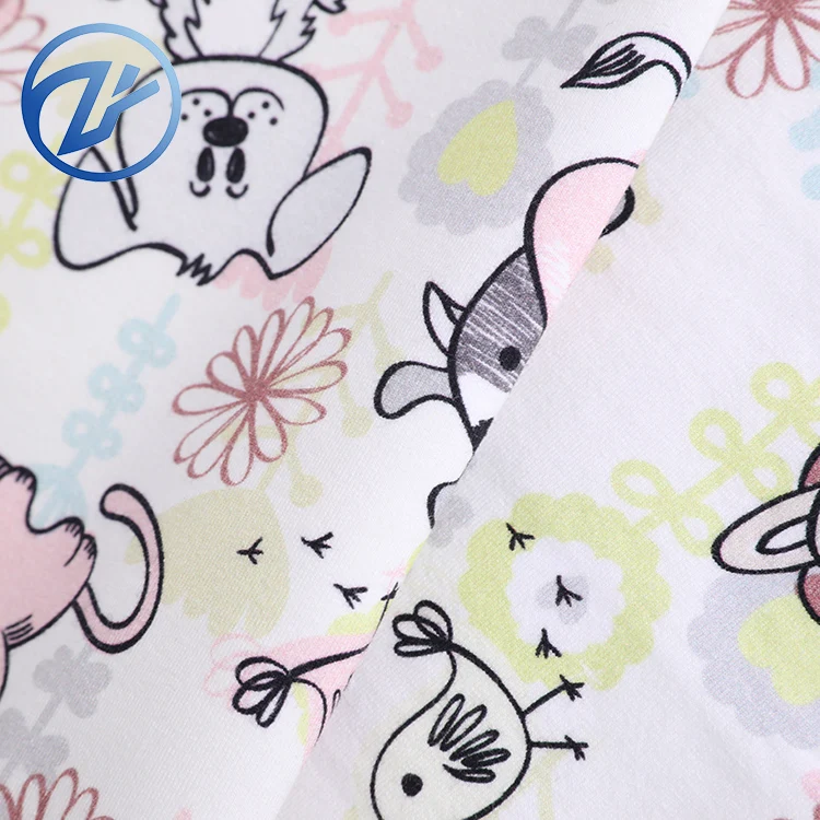 
High Quality cotton lycra knit fabric soft baby fabric 250gsm 
