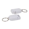 Waterproof Capsule Shape Mini Portable Aluminum Metal Pill Box with Keychain